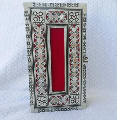 Mother of Pearl Inlay Wood Sadaf Tissue Box Cover 5X 1268b 28x16x8cm S02