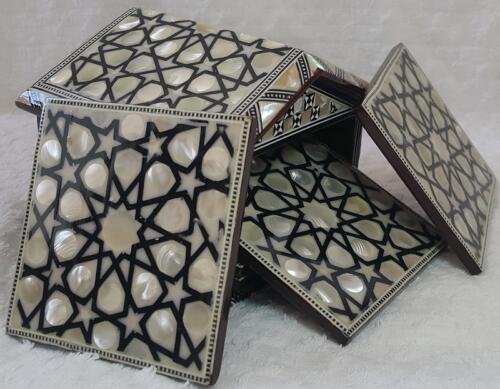 Sadaf Coasters Set 7 pcs 01a S05
