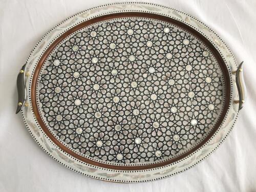 Serving Tray Set 3 Pieces Oval 456S04e