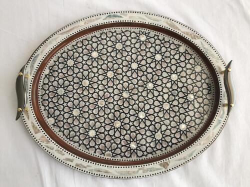 Serving Tray Set 3 Pieces Oval 456S04f