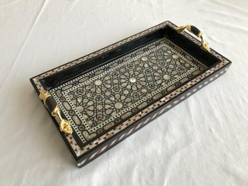 Serving Tray Set 3 Pieces Rectangular 663S13j
